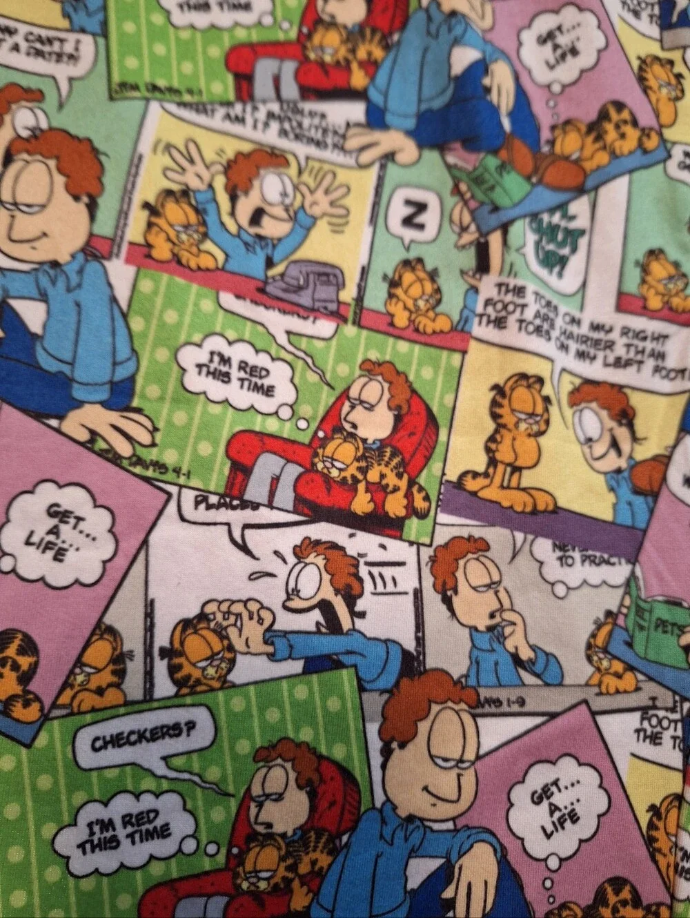 PJAMMY Pajama Pants Nickelodeon GARFIELD THE CAT Men's XL Bottoms Only CARTOON